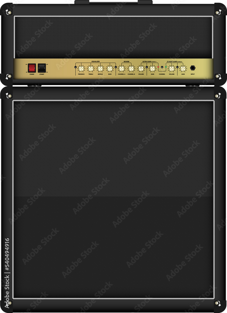 Fotografie Classic guitar amplifier