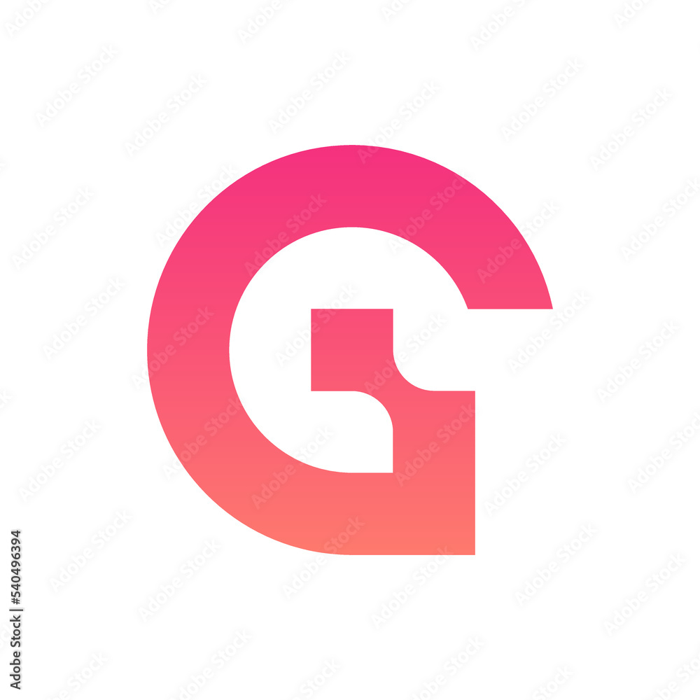 Letter G technology modern futuristic logo design Letter G technology modern futuristic logo design