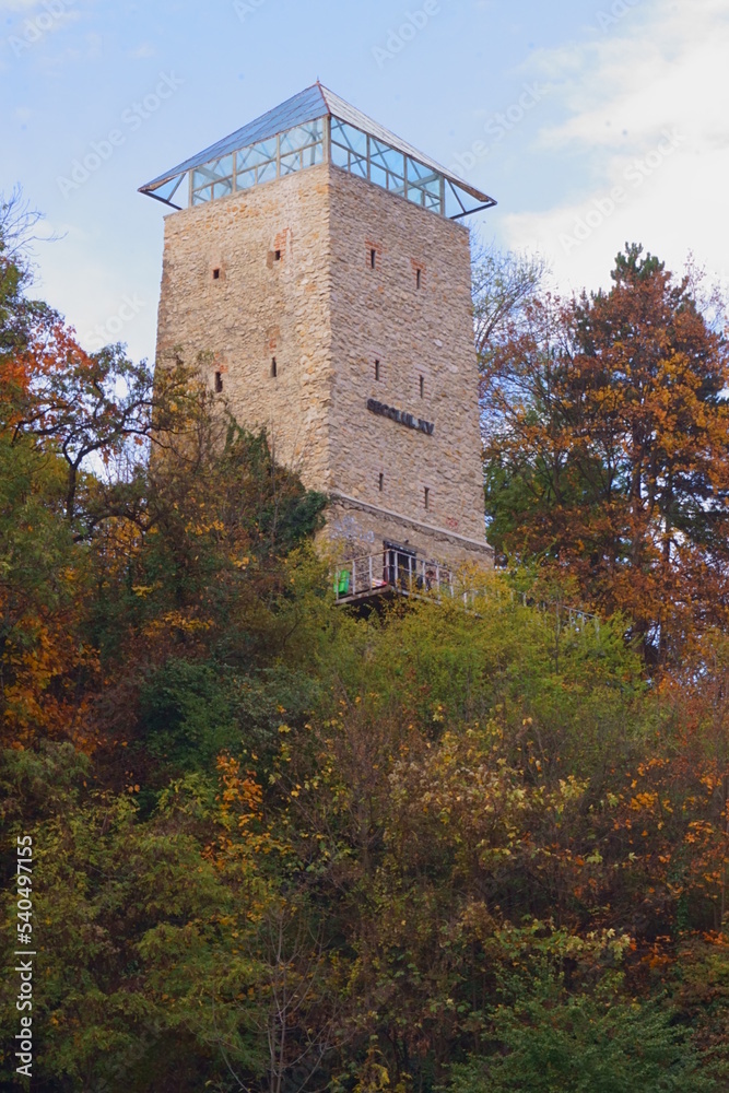 The Black Tower from Brasov, Romania, Transylvania
