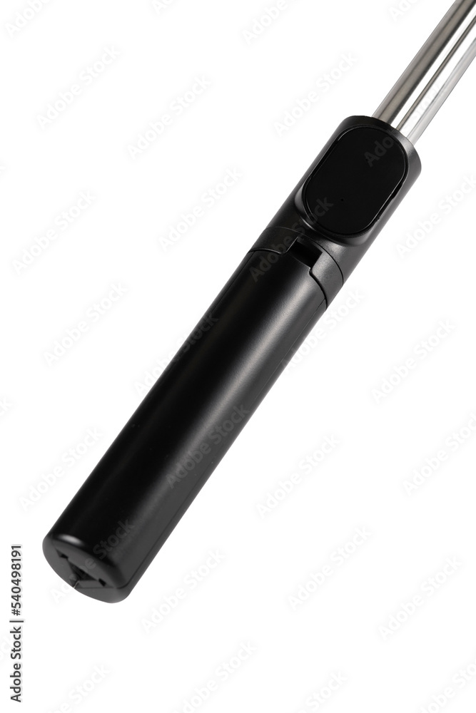 a selfie stick with an isolated phone without a shadow clipping contour, a mobile phone for the convenience of photographing, phone accessories on a white background are isolated a selfie stick with an isolated phone without a shadow clipping contour, a mobile phone for the convenience of photographing, phone accessories on a white background are isolated
