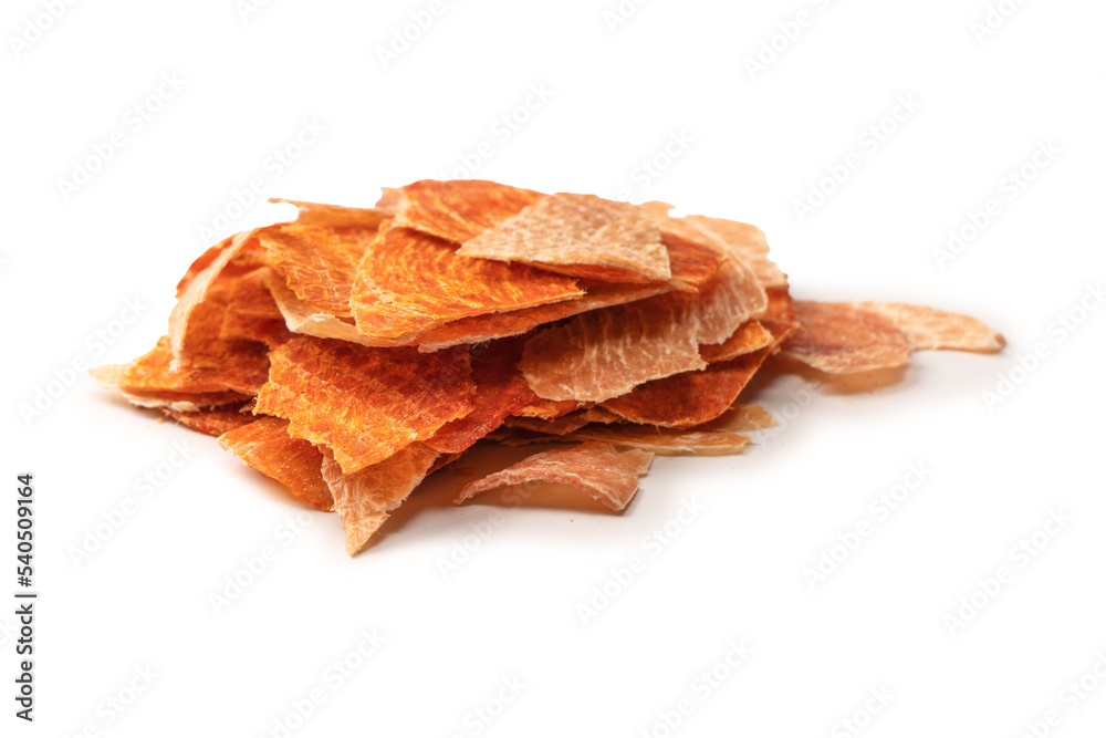Group of tasty beer snacks. Dehydrated chicken meat slices. Group of tasty beer snacks. Dehydrated chicken meat slices.