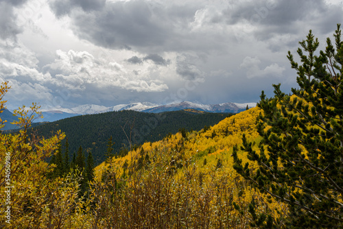 landscape with mountains