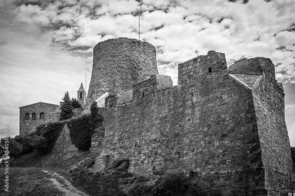 Medieval village of Cardona, province of Barcelona, Catalonia, Spain. Medieval village of Cardona, province of Barcelona, Catalonia, Spain.