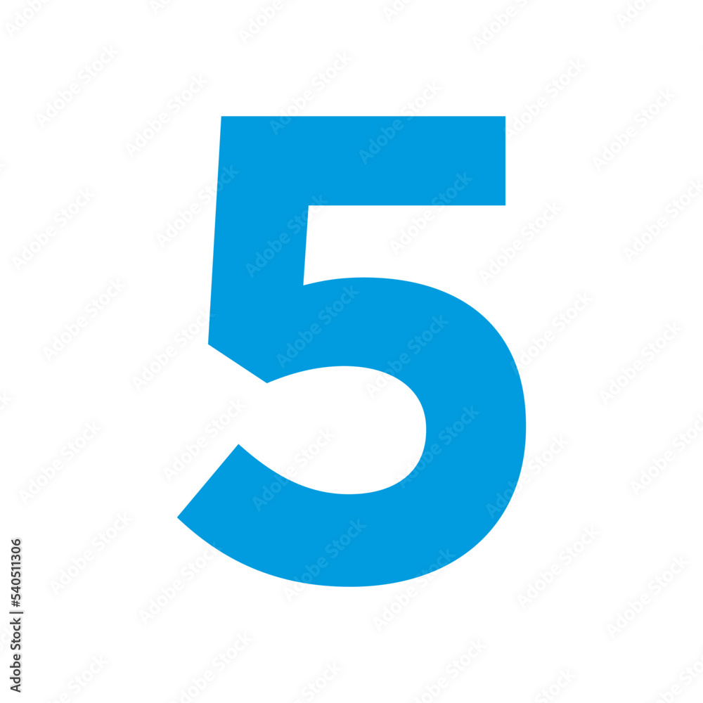 Number symbol design vector illustration. Number symbol design vector illustration.