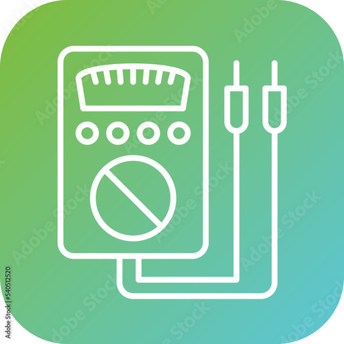 Voltmeter Icon Style