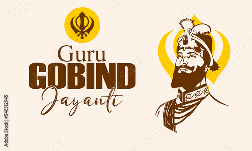 illustration of Guru Gobind Singh Jayanti Sikh festival and celebration in Punjab
illustration of remembering the sikh Guru Gobind Singh Jayanti photo