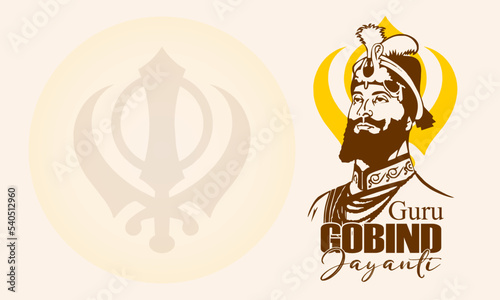 illustration of Guru Gobind Singh Jayanti Sikh festival and celebration in Punjab
illustration of remembering the sikh Guru Gobind Singh Jayanti