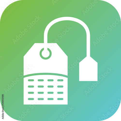 Tea Bag Icon Style