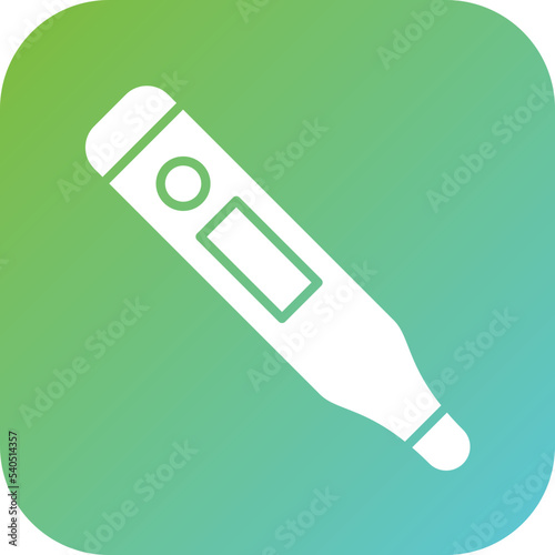Thermometer Icon Style