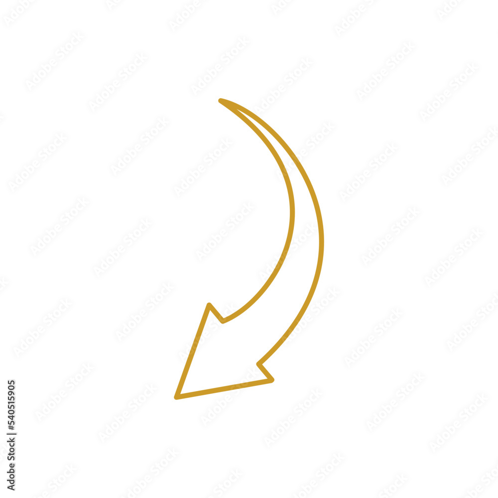Arrow cursor pointer icon vector design illustration. Arrow cursor pointer icon vector design illustration.