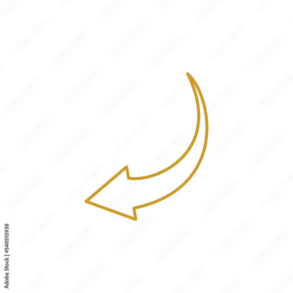 Arrow cursor pointer icon vector design illustration.