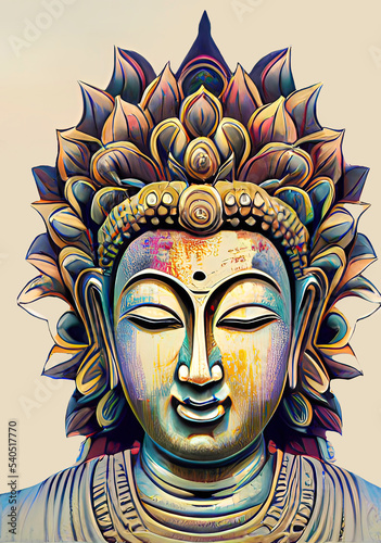 Buddha Art for meditation and pray