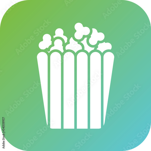 Popcorn Icon Style