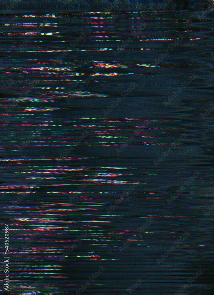 Distortion Static Texture Glitch overlay. Analog distortion. Static noise texture. Orange purple ...
