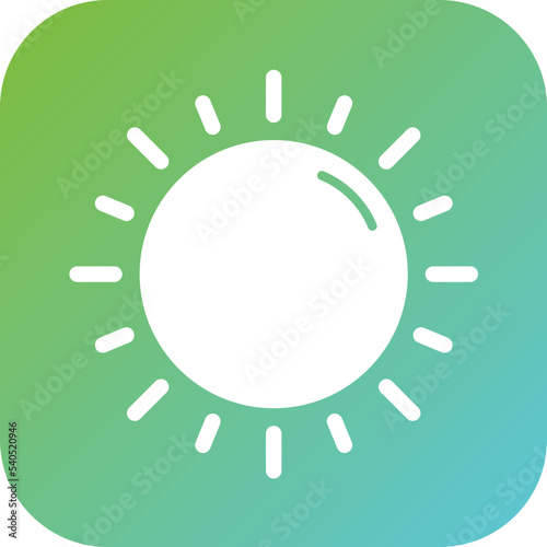 Sun Icon Style