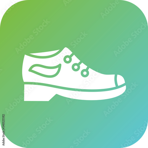 Casual Shoes Icon Style