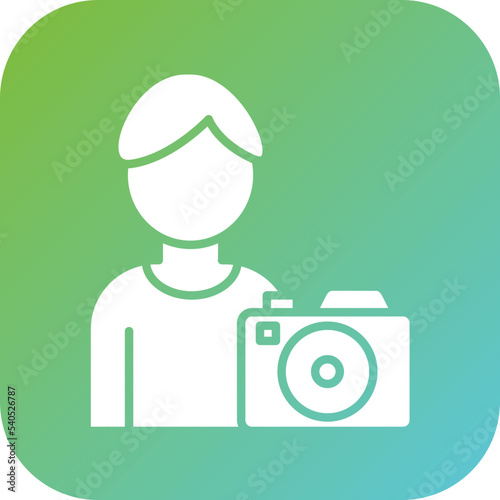 Cameraman Icon Style