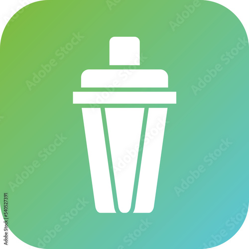 Cocktail Shaker Icon Style