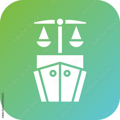 Maritime Law Icon Style