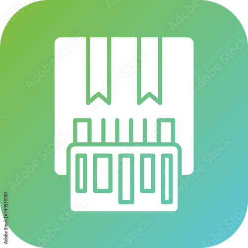 Stock Keeping Unit Icon Style