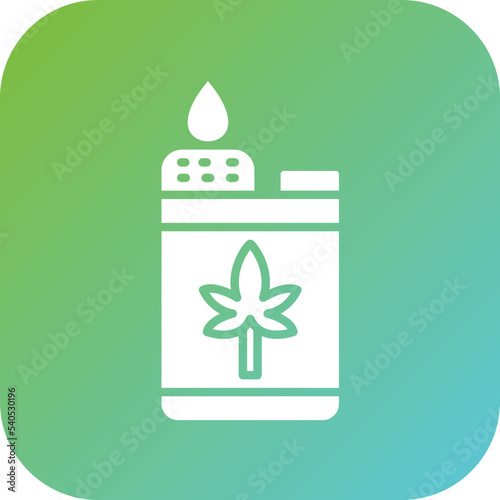 Cbd Vaping Icon Style