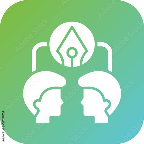 Collaborative Design Icon Style