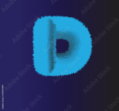 fur d alphabet design art