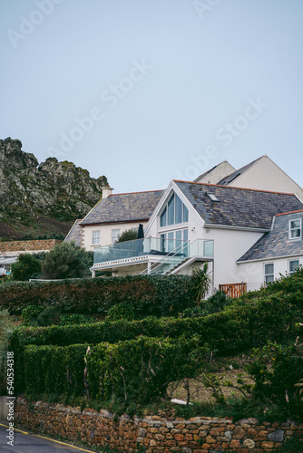 Beautiful house on the coast of Jersey Island in UK, Channel Islands