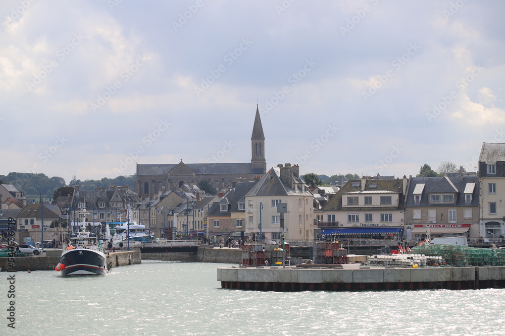 Fototapeta premium Port en Bessin