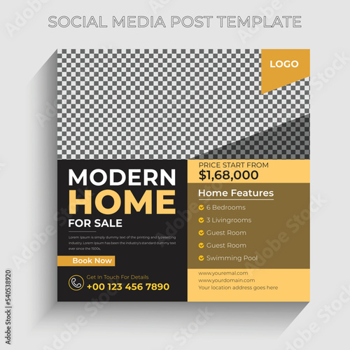 Corporate Digital marketing social media post design template