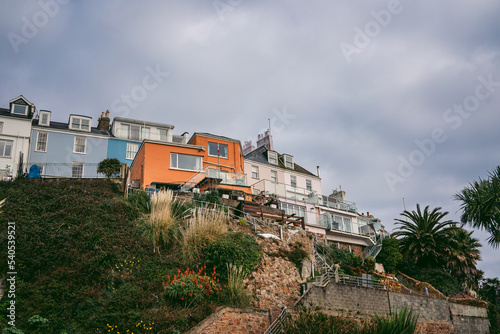Beautiful house on the coast of Jersey Island in UK, Channel Islands