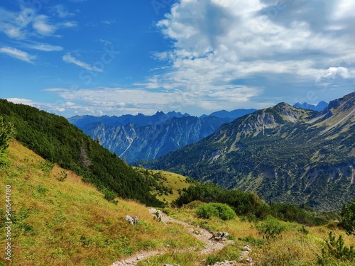 Bergpanorama in den Alpen © Jan