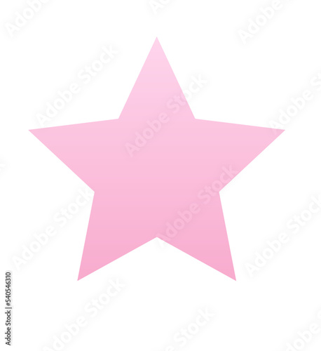 Różowa gwiazdka