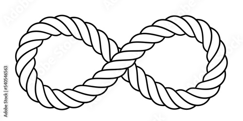 Infinity rope loop