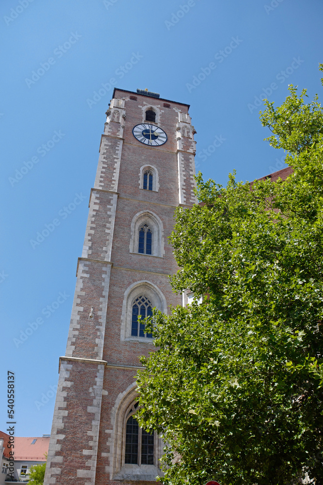 Ingolstadt Turm des Liebfrauenmünsters Hochfformat