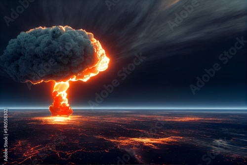 Fotografie, Obraz Nuclear bomb explosion
