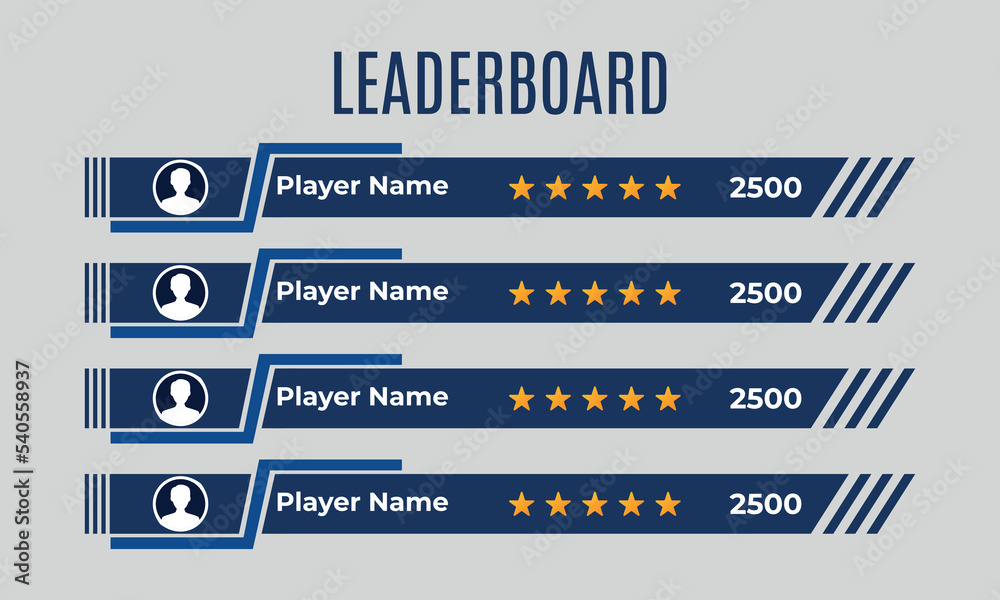 Game leaderboard with abstract background 10790997 Vector Art at Vecteezy