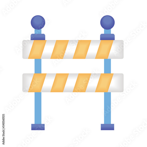 traffic road barricade signal