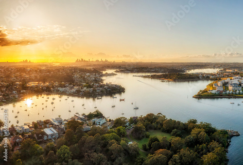 D Ryde CBD Sunrise left pan