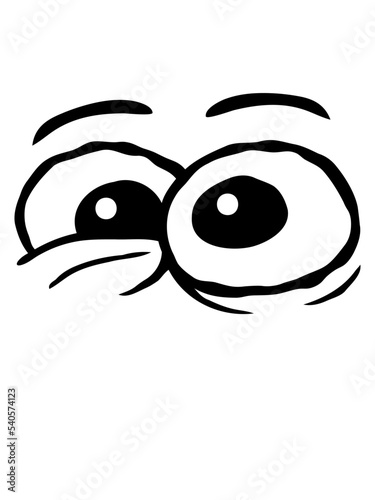 Design Comic Augen verrückt 