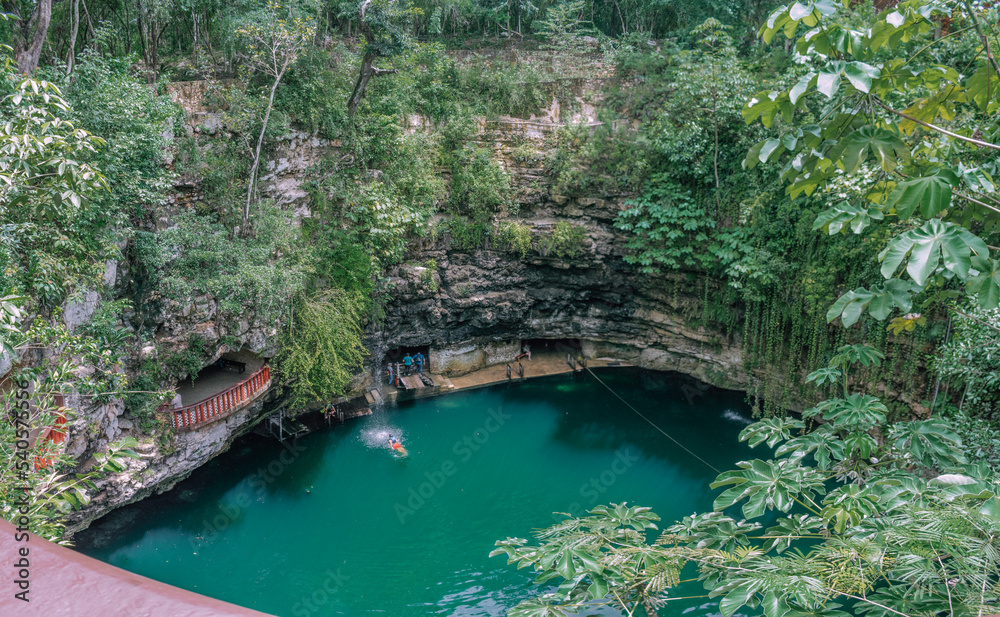 Fototapeta premium Cenote xcajun Mexico