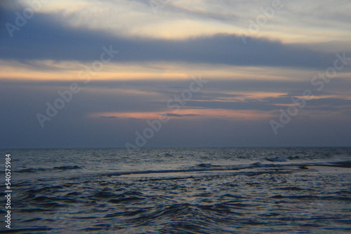 sunset over the sea © Courtney