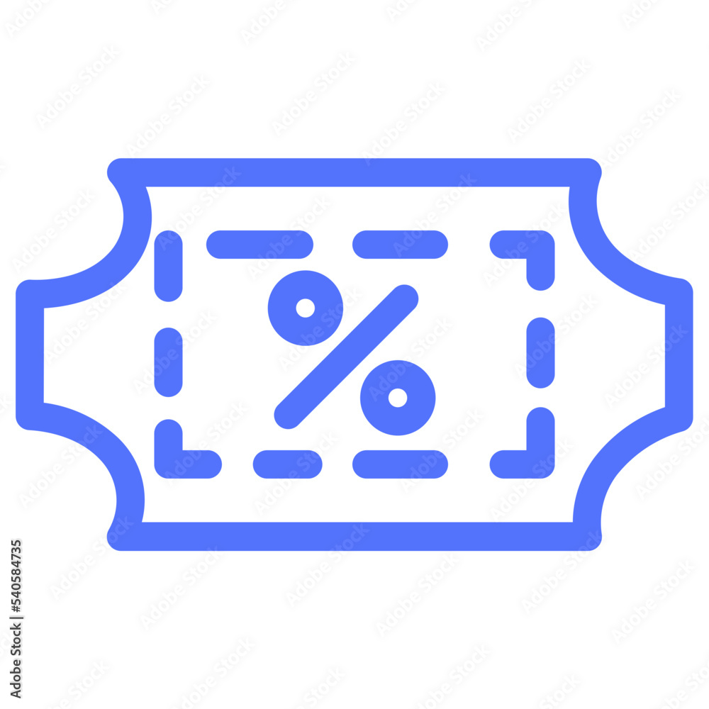 coupon discount offer price offer line icon