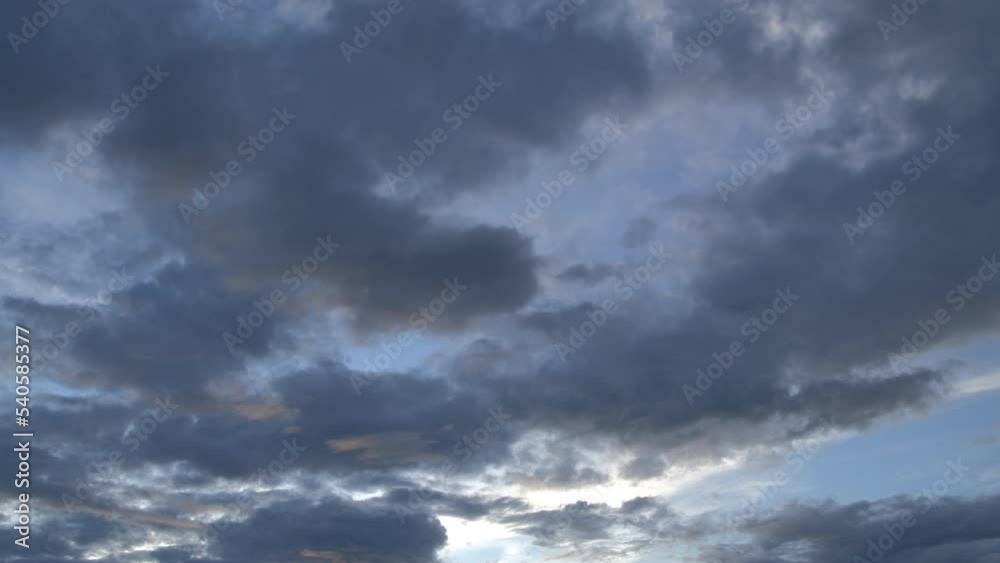 Dramatic sky with storm cloud on a cloudy day time lapse. Dramatic sky with storm cloud on a cloudy day time lapse.