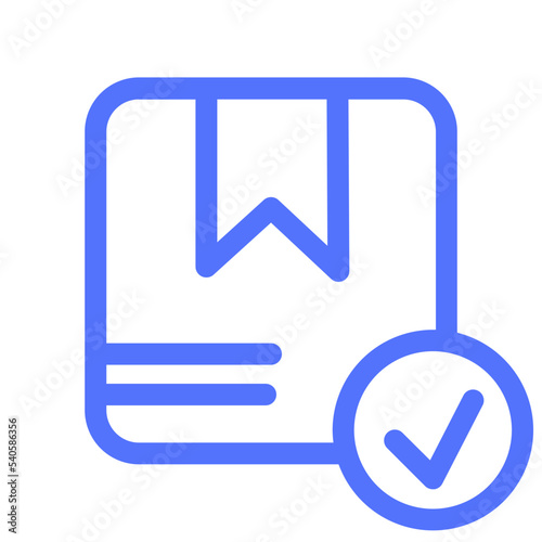 parcel shipped line icon