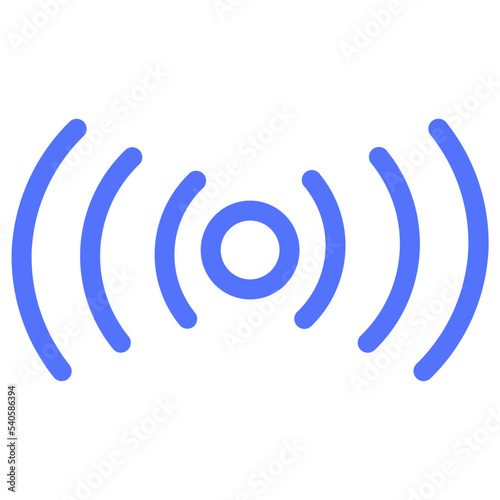 live broadcast streaming podcast line icon