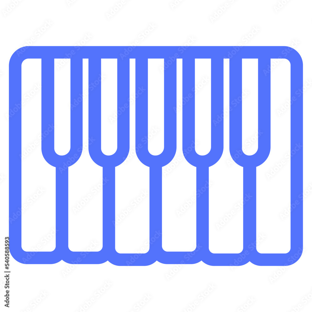 instrument keyboard piano line icon instrument keyboard piano line icon