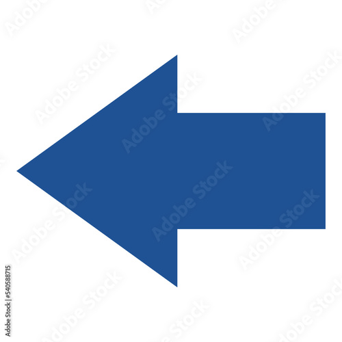 Wallpaper Mural 太めのシンプルな矢印 Torontodigital.ca