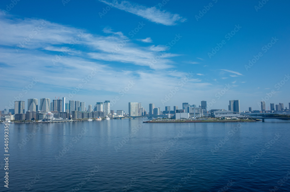 東京湾岸の超高層ビル・マンション群