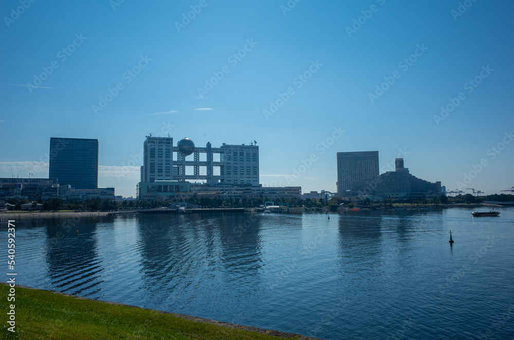 Fototapeta premium お台場の超高層ビル・マンション群